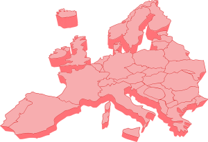 map, karta, europa