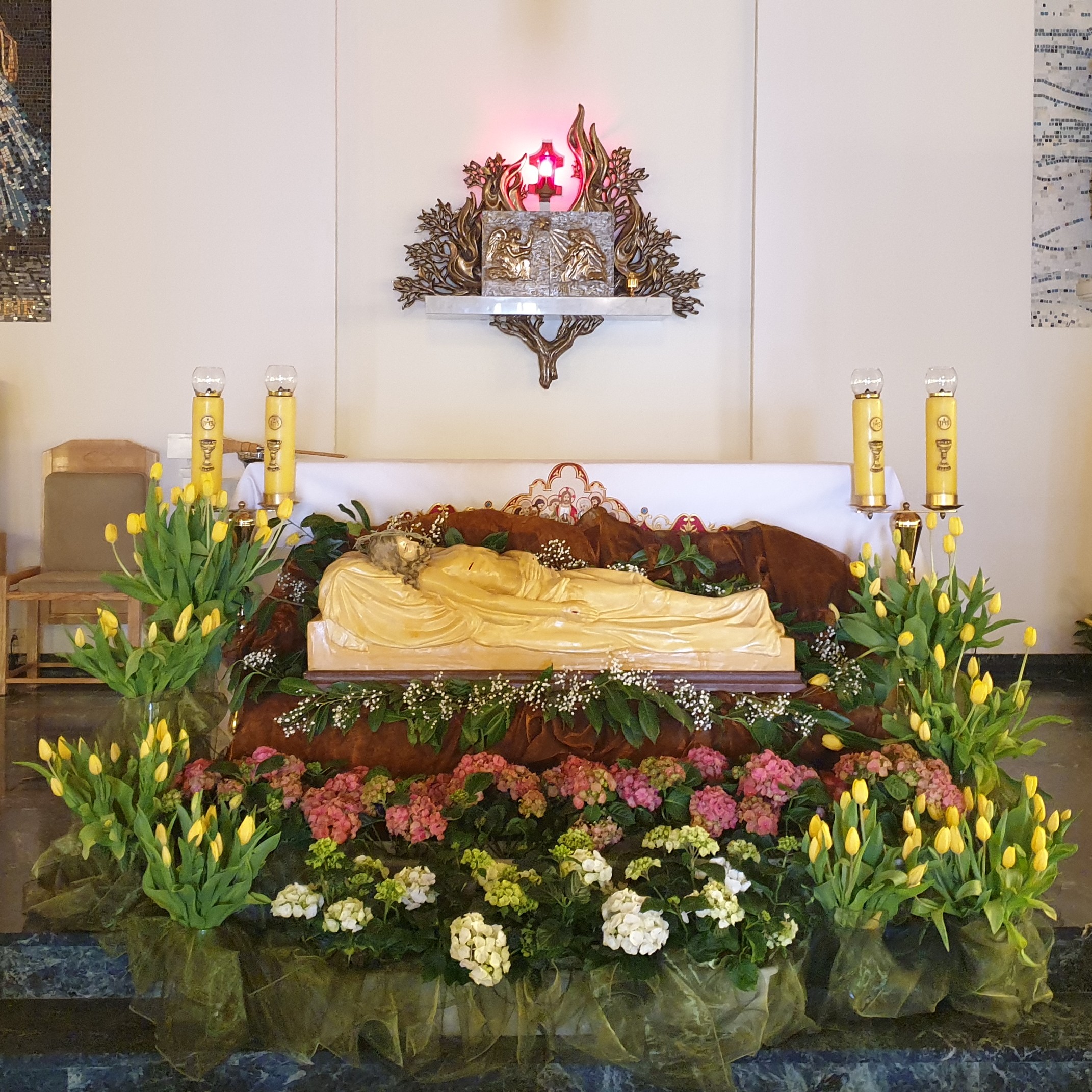Jesus-grav-påsk-i-Polen korsfästelse